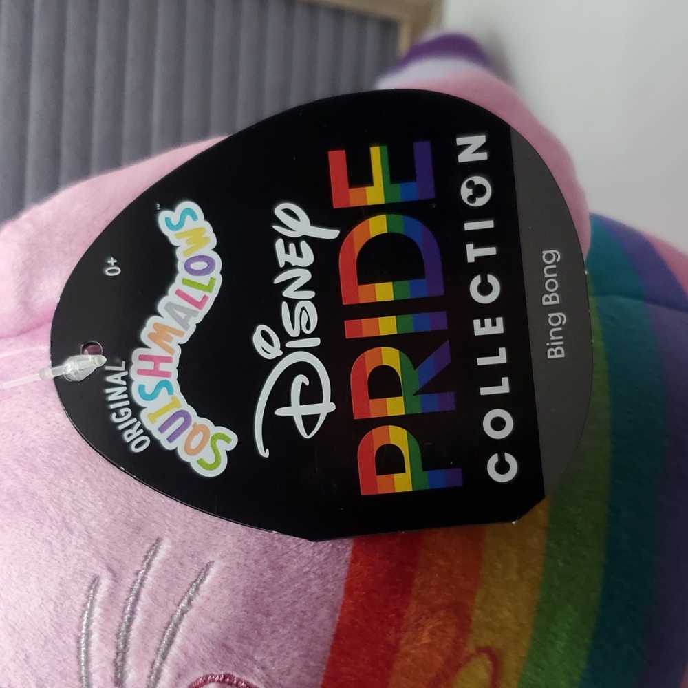 BNWT Disney's Pride Collection Inside Out's Bing Squishmallows 8" - Picture 3 of 5